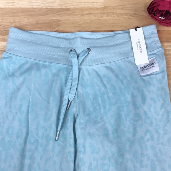 Calvin Klein Women's Performance Printed French Terry Jogger Pants - Picture 4 of 6